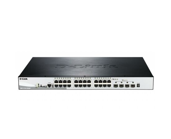Комутатор мережевий D-Link DGS-1510-28XMP