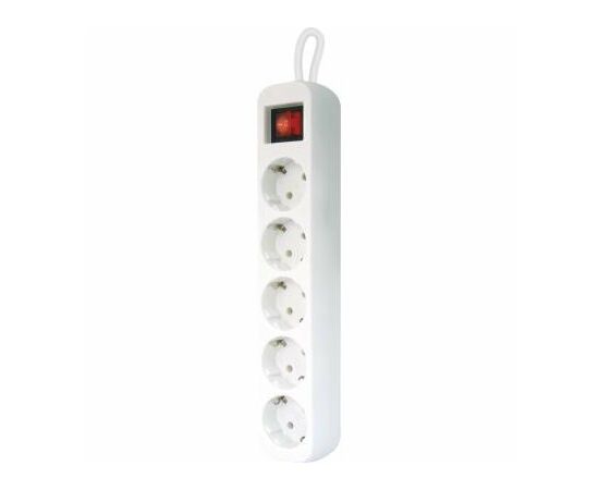 Сетевой удлинитель Defender S530 3.0 m 5 роз switch white (99242), изображение 2 Сетевой удлинитель Defender S530 3.0 m 5 роз switch white (99242), изображение 2