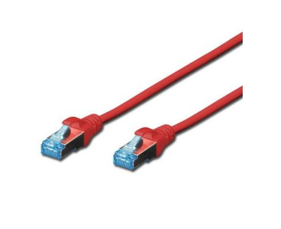 Патч-корд Digitus 1м, cat.5e, SF-UTP, AWG 26/7, red (DK-1531-010/R)