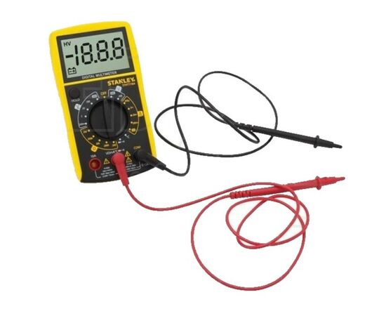 Цифровой мультиметр Stanley AC / DC 0-300V (STHT0-77364), изображение 2 Цифровой мультиметр Stanley AC / DC 0-300V (STHT0-77364), изображение 2