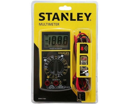 Цифровой мультиметр Stanley AC / DC 0-300V (STHT0-77364), изображение 3 Цифровой мультиметр Stanley AC / DC 0-300V (STHT0-77364), изображение 3