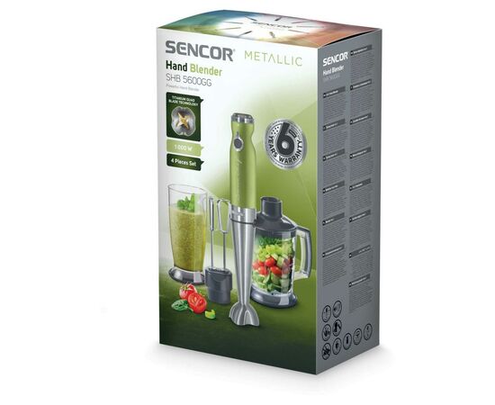 Блендер Sencor SHB5600GG, изображение 9 Блендер Sencor SHB5600GG, изображение 9