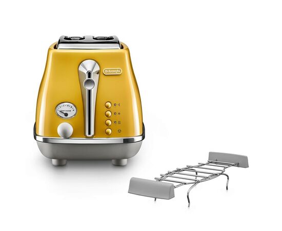 Тостер DeLonghi CTOC 2103 Y (CTOC2103Y), изображение 3 Тостер DeLonghi CTOC 2103 Y (CTOC2103Y), изображение 3