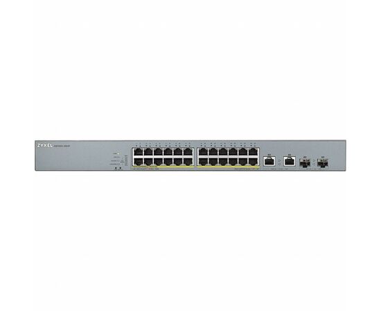 Коммутатор сетевой ZyXel GS1350-26HP-EU0101F, изображение 2 Коммутатор сетевой ZyXel GS1350-26HP-EU0101F, изображение 2