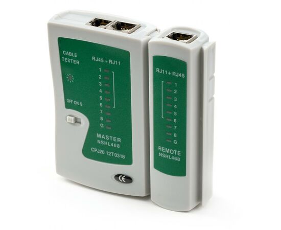Тестер кабельный Vinga RJ-45/RJ-11 (VCPTT1145), изображение 3 Тестер кабельный Vinga RJ-45/RJ-11 (VCPTT1145), изображение 3
