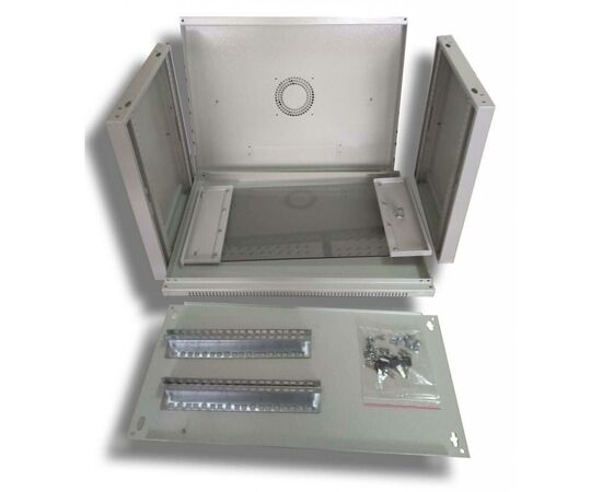 Шафа настінна Hypernet 4U 19" 600x600 (WMNC66-4U-FLAT), зображення 4 Шафа настінна Hypernet 4U 19" 600x600 (WMNC66-4U-FLAT), зображення 4