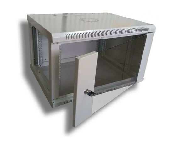 Шафа настінна Hypernet 4U 19" 600x600 (WMNC66-4U-FLAT), зображення 5 Шафа настінна Hypernet 4U 19" 600x600 (WMNC66-4U-FLAT), зображення 5