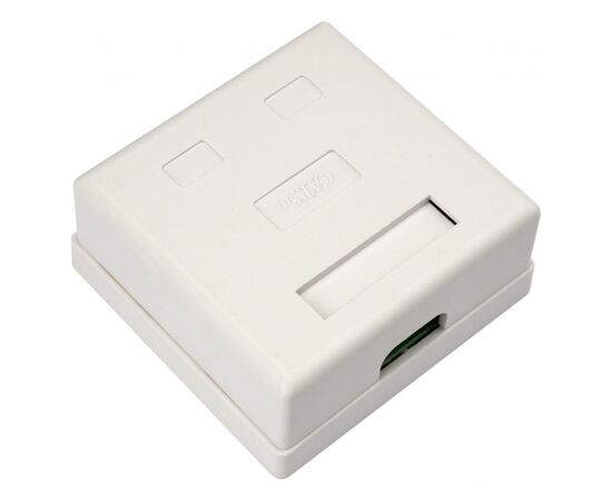 Компьютерная розетка RJ45x2 UTP cat.5e 8P8C Vinga (VCPRJ45O2), изображение 2 Компьютерная розетка RJ45x2 UTP cat.5e 8P8C Vinga (VCPRJ45O2), изображение 2