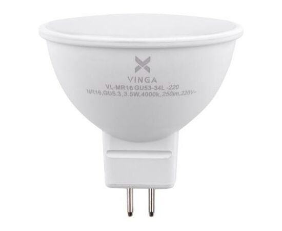 Лампочка Vinga VL-MR16GU53-34L-220, изображение 3