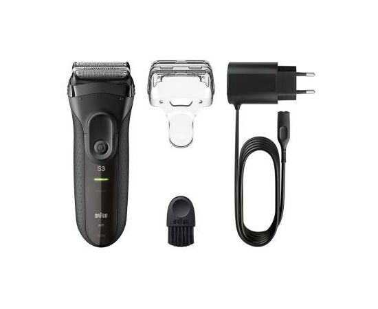 Электробритва Braun Series 3 3020 Black, изображение 3 Электробритва Braun Series 3 3020 Black, изображение 3