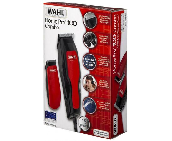 Машинка для стрижки Wahl Home Pro 100 Combo (1395.0466), изображение 8 Машинка для стрижки Wahl Home Pro 100 Combo (1395.0466), изображение 8