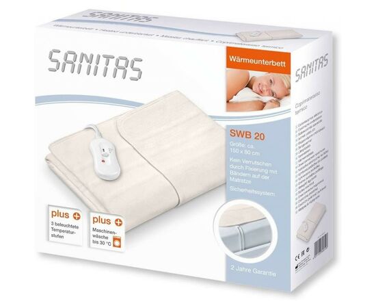 Электрическая простыня Sanitas SWB 20, изображение 3 Электрическая простыня Sanitas SWB 20, изображение 3