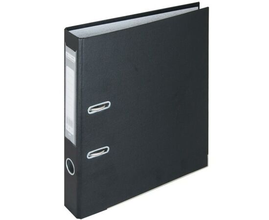 Папка - реєстратор Buromax А4, 50мм, JOBMAX PP, black, built-up (BM.3012-01c)