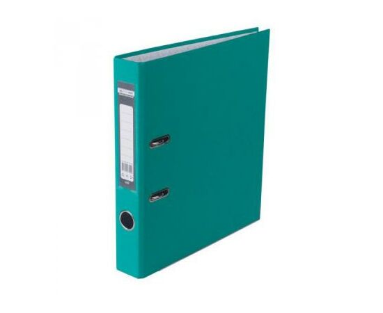 Папка - реєстратор Buromax А4, 50мм, JOBMAX PP, turquoise, built-up (BM.3012-06c)