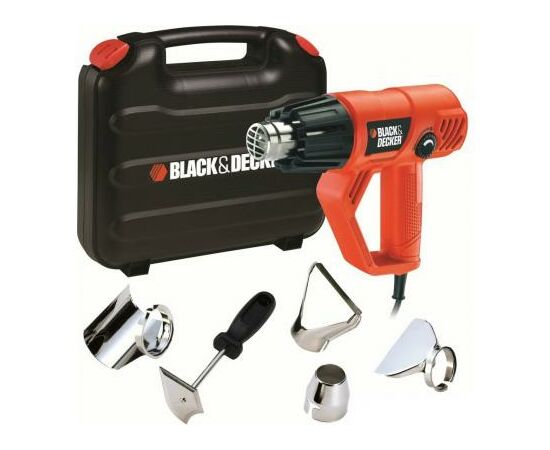 Строительный фен Black&Decker KX2001K-XK (KX2001K), изображение 2 Строительный фен Black&Decker KX2001K-XK (KX2001K), изображение 2