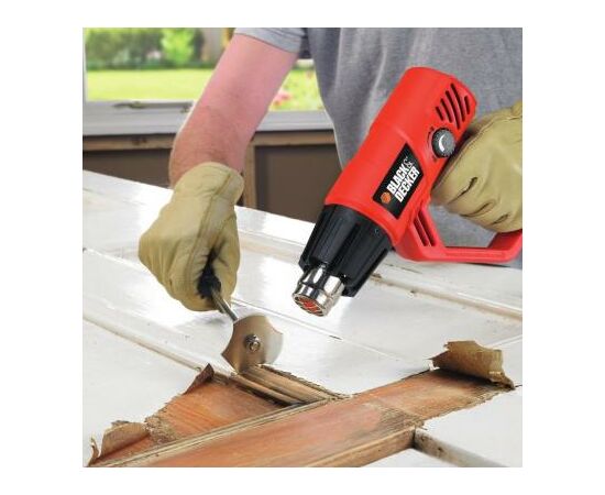 Строительный фен Black&Decker KX2001K-XK (KX2001K), изображение 5 Строительный фен Black&Decker KX2001K-XK (KX2001K), изображение 5
