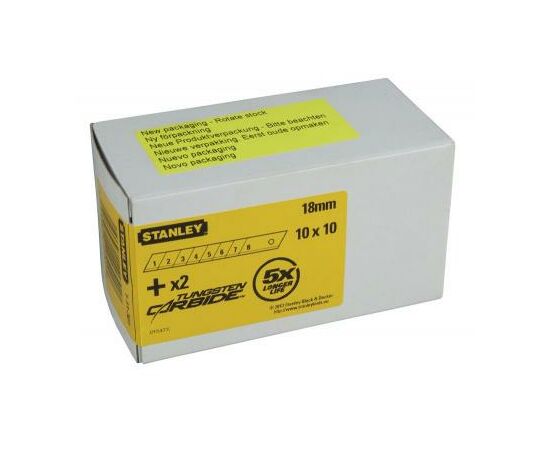 Лезвие Stanley шириной 18мм, 50шт (3-11-301) (3-11-301), изображение 6