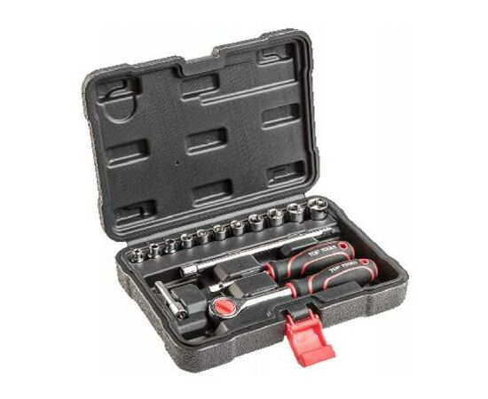 Набор инструментов Top Tools торцевых гаечных ключей 1/4 ", 15 ед. (38D525)