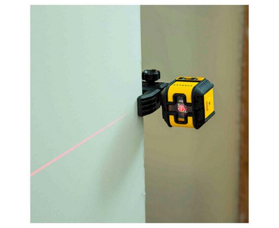 Рівень Stanley Cubix лазерный кросслайнер, дальность 12м (STHT77498-1), зображення 4 Рівень Stanley Cubix лазерный кросслайнер, дальность 12м (STHT77498-1), зображення 4
