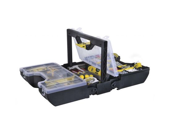 Ящик для инструментов Stanley органайзер двостороній 3 в 1 420х225х310мм (STST1-71963), изображение 7 Ящик для инструментов Stanley органайзер двостороній 3 в 1 420х225х310мм (STST1-71963), изображение 7