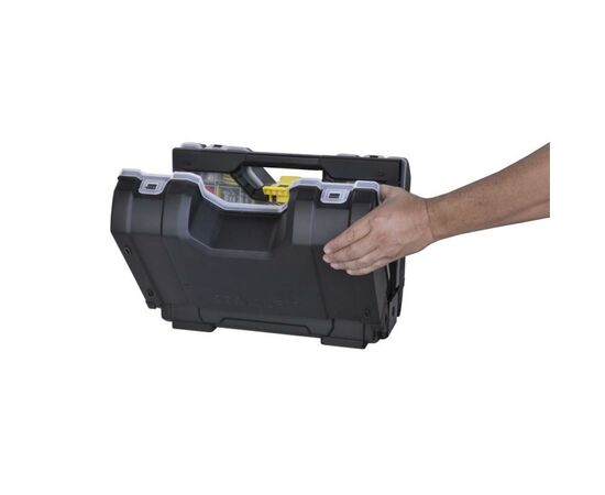 Ящик для инструментов Stanley органайзер двостороній 3 в 1 420х225х310мм (STST1-71963), изображение 8 Ящик для инструментов Stanley органайзер двостороній 3 в 1 420х225х310мм (STST1-71963), изображение 8