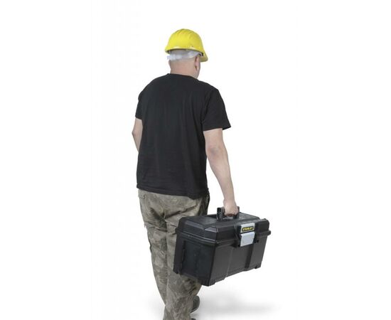 Ящик для инструментов Stanley One Latch 60,5x28,7x28,7см (1-97-510), изображение 7 Ящик для инструментов Stanley One Latch 60,5x28,7x28,7см (1-97-510), изображение 7