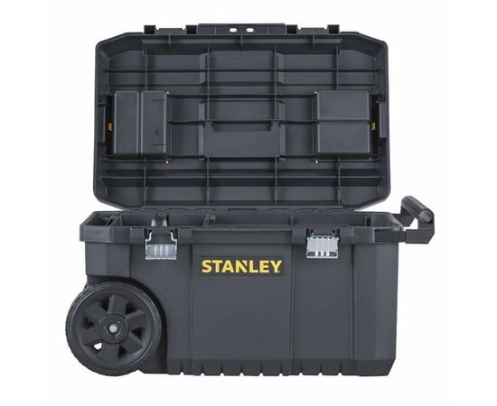 Ящик для инструментов Stanley ESSENTIAL CHEST 66,5x40,5x34,5 на колесах (STST1-80150), изображение 2 Ящик для инструментов Stanley ESSENTIAL CHEST 66,5x40,5x34,5 на колесах (STST1-80150), изображение 2