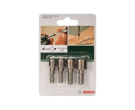 Набор инструментов Bosch торцевых насадок 1/4" (2.609.255.904), изображение 2 Набор инструментов Bosch торцевых насадок 1/4" (2.609.255.904), изображение 2