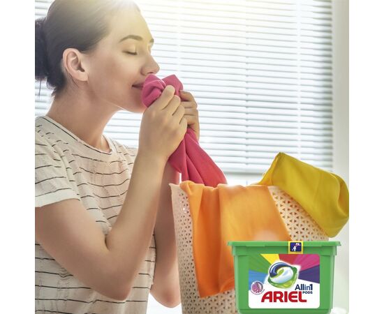 Капсулы для стирки Ariel Pods Все-в-1 Color 27 шт. (8001090456151), изображение 4 Капсулы для стирки Ariel Pods Все-в-1 Color 27 шт. (8001090456151), изображение 4