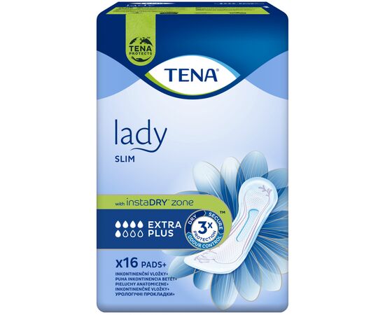 Урологические прокладки Tena Lady Slim Extra Plus 16 шт (7322540610260/7322541463193), изображение 2