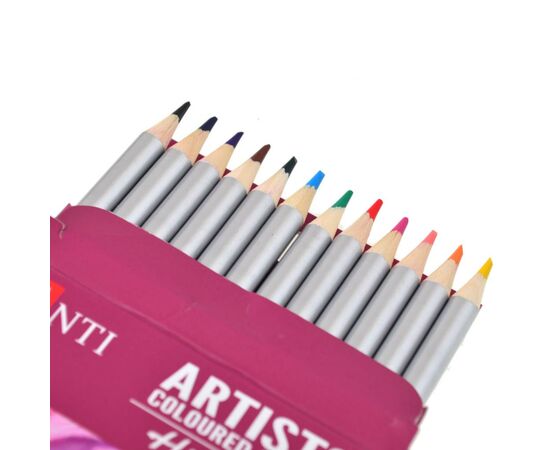 Карандаши цветные Santi Highly Pro 12 шт (742389), изображение 2 Карандаши цветные Santi Highly Pro 12 шт (742389), изображение 2