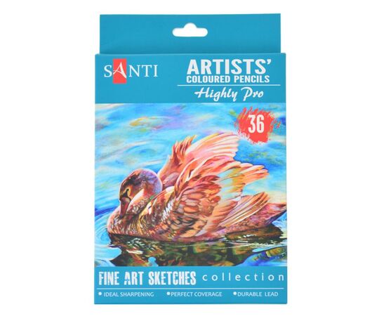 Карандаши цветные Santi Highly Pro 36 шт (742393)