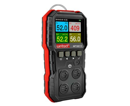 Газоанализатор Wintact 4-в-1 (WT8811), изображение 2 Газоанализатор Wintact 4-в-1 (WT8811), изображение 2