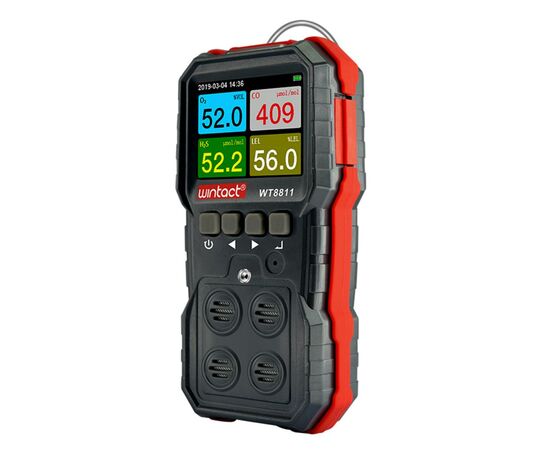 Газоанализатор Wintact 4-в-1 (WT8811), изображение 3 Газоанализатор Wintact 4-в-1 (WT8811), изображение 3