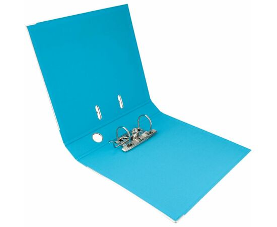 Папка - регистратор Delta by Axent A4 double-sided PP 5 cм , assembled light blue (D1711-29C), изображение 2 Папка - регистратор Delta by Axent A4 double-sided PP 5 cм , assembled light blue (D1711-29C), изображение 2
