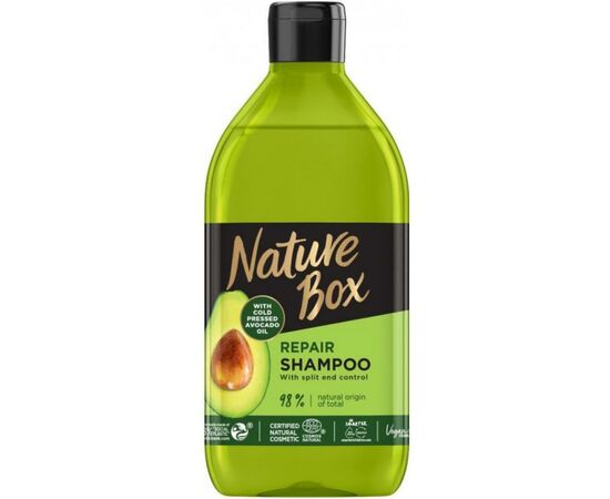 Шампунь Nature Box для восстановления волос с маслом авокадо 385 мл (9000101215762)