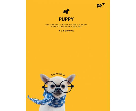 Блокнот Yes 140*185/64 л "Puppy" линия (151481), изображение 2 Блокнот Yes 140*185/64 л "Puppy" линия (151481), изображение 2