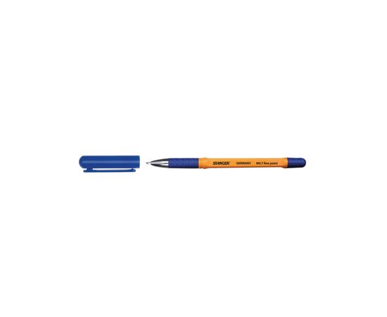 Ручка шариковая Stanger 0,7 мм, с грипом, синяя Fine point (18000300056)