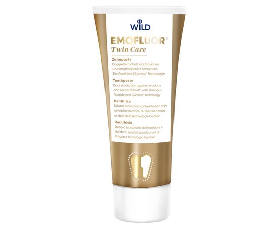 Зубна паста Dr. Wild Emofluor Pro Twin Care 75 мл (7611841701488)