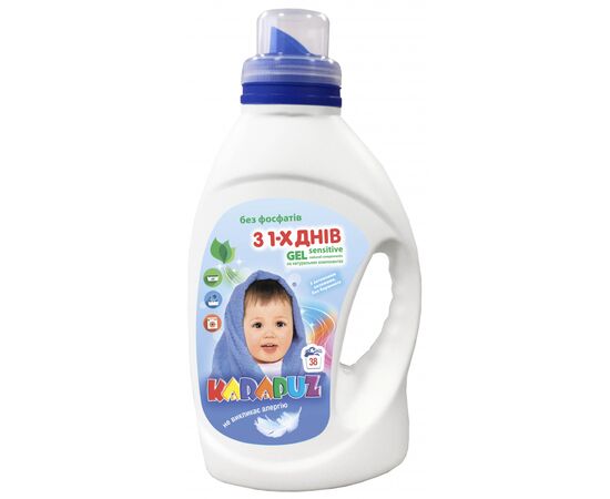 Гель для прання Карапуз Sensitive для дитячої білизни 1.5 л (4820049381856)