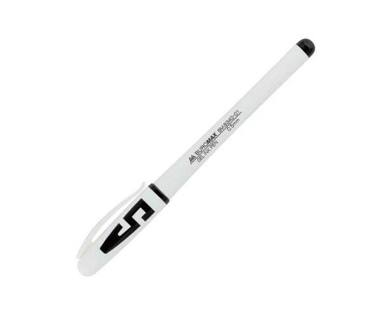 Ручка гелевая Buromax JOBMAX, black (BM.8340-01)
