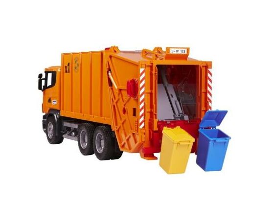 Спецтехника Bruder Мусоровоз Scania М1:16 (3560), изображение 4 Спецтехника Bruder Мусоровоз Scania М1:16 (3560), изображение 4