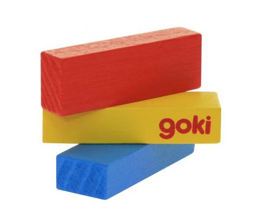 Настольная игра Goki Дженга Разноцветная башня (HS973), изображение 4 Настольная игра Goki Дженга Разноцветная башня (HS973), изображение 4