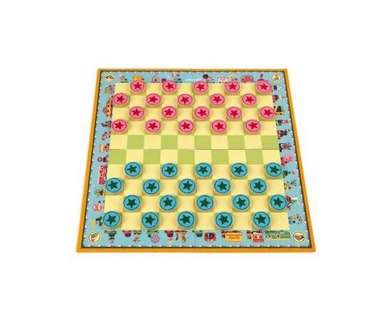 Настольная игра Janod Шашки (J02746), изображение 2 Настольная игра Janod Шашки (J02746), изображение 2