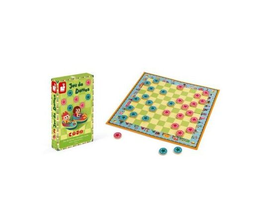 Настольная игра Janod Шашки (J02746), изображение 3 Настольная игра Janod Шашки (J02746), изображение 3