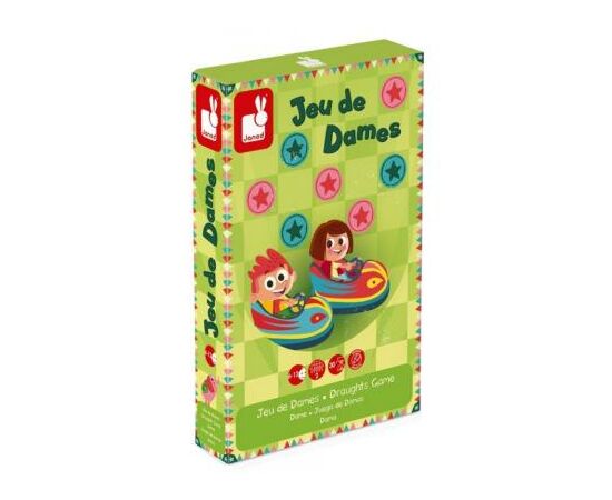 Настольная игра Janod Шашки (J02746)