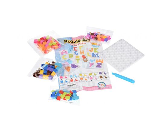 Набір для творчості Same Toy Puzzle Art Alphabet series 126 эл. (5990-3Ut), зображення 3 Набір для творчості Same Toy Puzzle Art Alphabet series 126 эл. (5990-3Ut), зображення 3