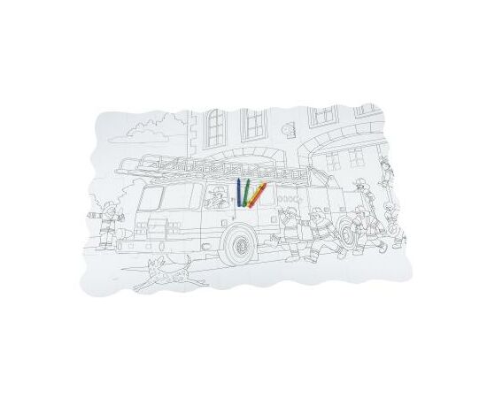 Пазл Same Toy Пожарная машина (2038Ut), зображення 4 Пазл Same Toy Пожарная машина (2038Ut), зображення 4