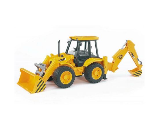Спецтехника Bruder Дорожный погрузчик с экскаватором JCB 4CX М1:16 (02428), изображение 2 Спецтехника Bruder Дорожный погрузчик с экскаватором JCB 4CX М1:16 (02428), изображение 2