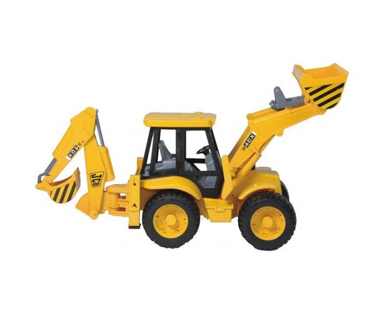 Спецтехника Bruder Дорожный погрузчик с экскаватором JCB 4CX М1:16 (02428), изображение 3 Спецтехника Bruder Дорожный погрузчик с экскаватором JCB 4CX М1:16 (02428), изображение 3